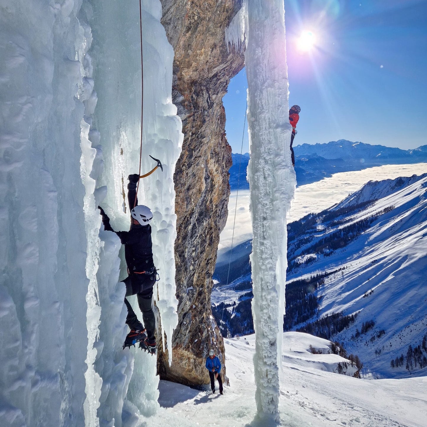 Initiation cascade de glace / 02 mars 2025