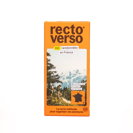 Recto verso - 100 randonnées en France
