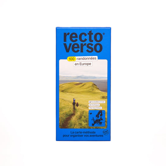 Recto verso - 100 randonnées en Europe